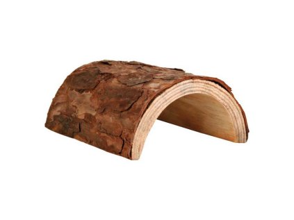 Huhubamboo Drevený tunel 15x6x15 cm