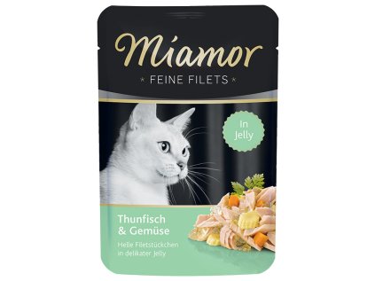 Finnern Miamor Fine Finest tuniak+zelenina kapsička 100g