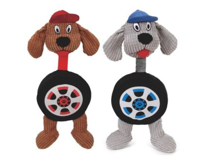 Hračka Pes plyš, Rýchlo a zbesilo 38cm pre psov