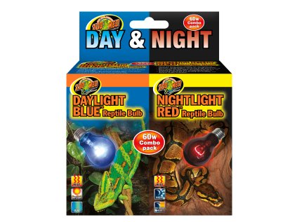 ZooMed žiarovka Day / Night Reptile Bulb Combo