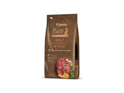 17304 fitmin dog purity gf adult beef 12 kg
