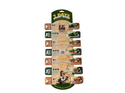 Huhubamboo SUPERSTICK 7 Days Mix 7x12g