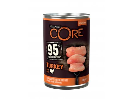 Wellness Dog konzerva 95 % morka s kelom 400 g