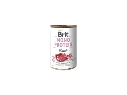 Konzerva Brit Mono Protein Lamb 400 g