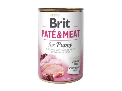 Konzerva Brit Pate & Meat Puppy 400 g