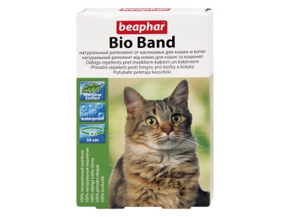 Beaphar Bio Band antiparazitický obojok pre mačky 35cm
