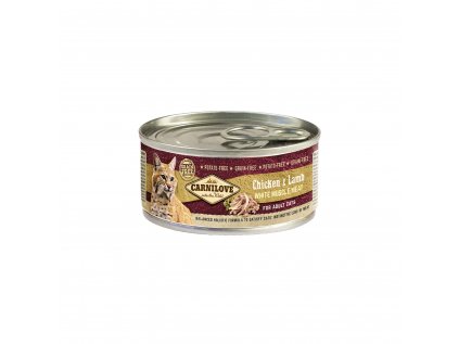 Konzerva Carnilove WMM Chicken & Lamb for Adult Cats 100 g