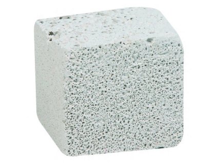 Flamingo hlodací kameň pro hlodavce 5x5x5 cm