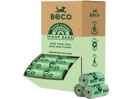 BecoBags EKO sáčky pultovy 64 rolek po 15 ks
