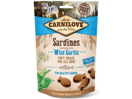 Carnilove Dog Sardines with garlic 200g