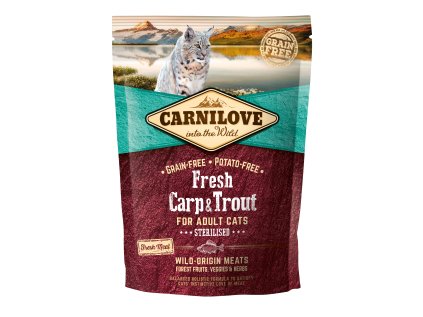 Carnilove Cat Fresh Carp & Trout Sterilized 0,4kg