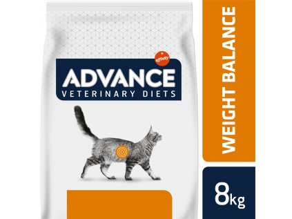 ADVANCE-VETERINARY DIETS Cat Weight Balance 8 kg