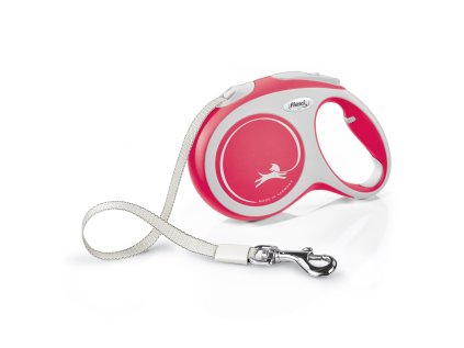 Flexi New Comfort L páska 5m/60 kg červená