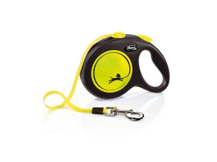 Flexi New Neon L páska 5m/50 kg žltá