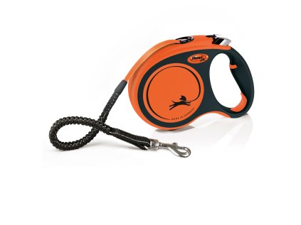 Flexi Xtreme L páska 5m/65 kg oranžová