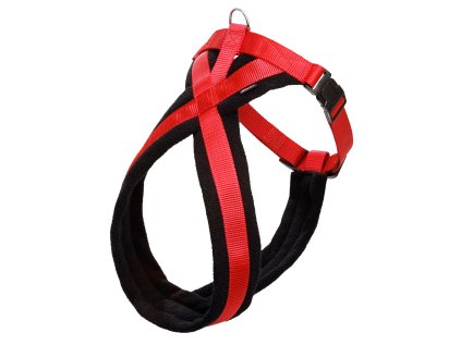 Postroj KARLIE Art Cross84 – 120x2,5cm červený