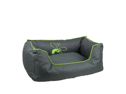 Huhubamboo kanape M sivo zelené