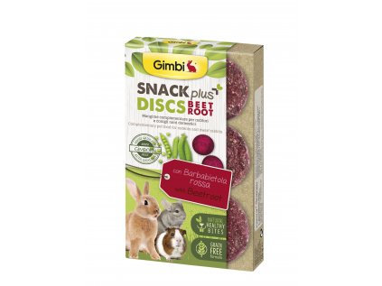 Gimbi Snack Plus DISCS červená repa 50 g
