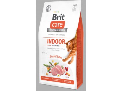 Brit Care Cat Grain-Free Indoor Anti-stress 7 kg