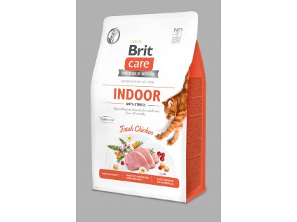 Brit Care Cat Grain-Free Indoor Anti-stress 0,4kg