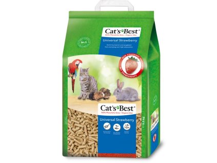 Cat's Best Strawberry podstielka 10l