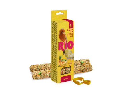 RIO tyčinky pre kanáriky s tropickým ovocím 2x 40 g