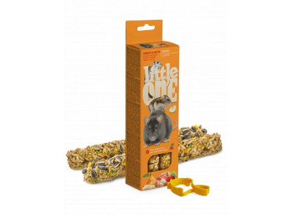 Little One tyčinky s ovocím a orechmi 2x 60 g