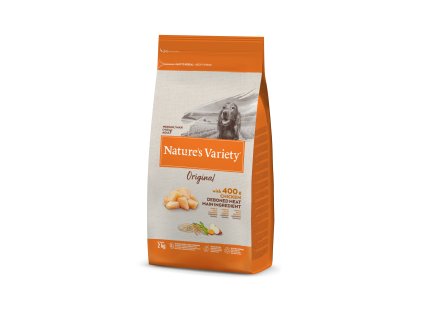 Nature's Variety original medium adult s kuracím 2 kg