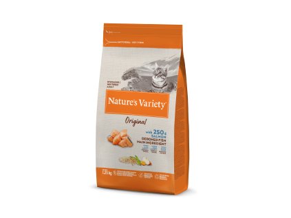 Nature's Variety Original pro kastrované mačky s lososom 1,25 kg