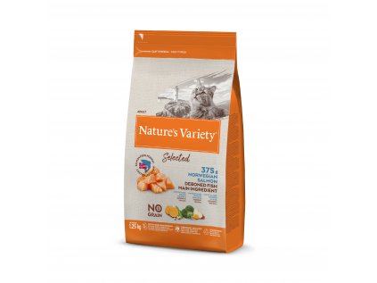 Nature's Variety selected cat s lososom 1,25 kg