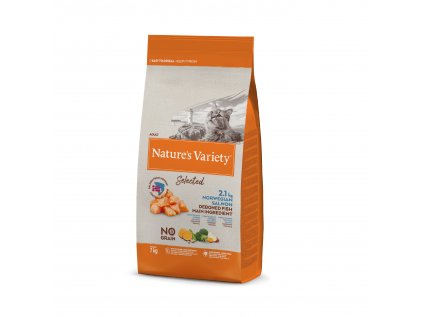 Nature's Variety selected cat s lososom 7 kg