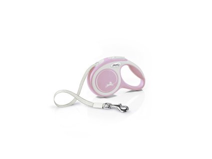 Flexi New Comfort XS páska 3 m/12 kg ružové