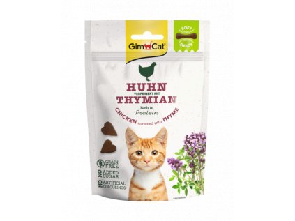 Gimcat Soft Snacks kura s tymiánom 60g