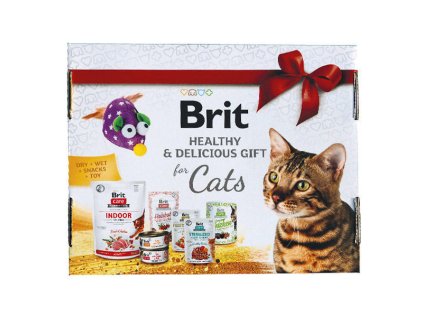 Brit Cat Gift - darčekový balíček pre mačky
