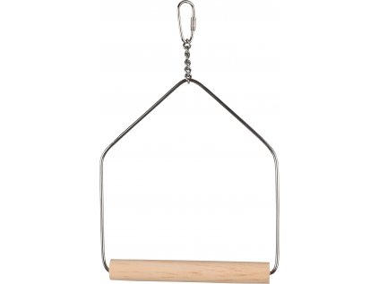 Hojdačka Dina pre vtáky s drevenou tyčkou 13x16 cm