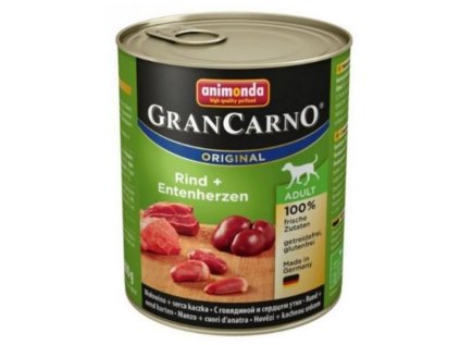 Animonda GranCarno Adult hovädzie + kačacie srdce 800g