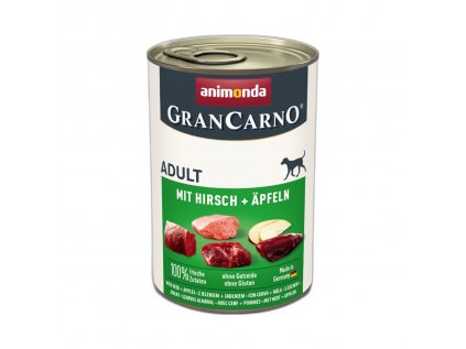 Animonda GranCarno Adult jelením mäsom a jablkami 400 g