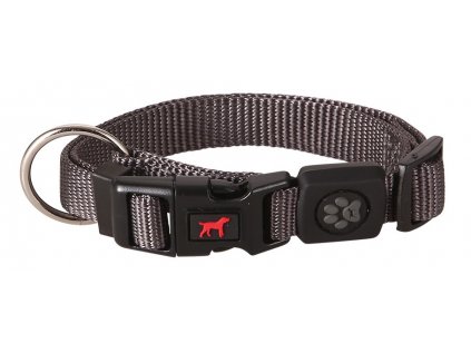 Obojok Gimborn O-Ring Nylon 2,5 x 46-66 cm šedý