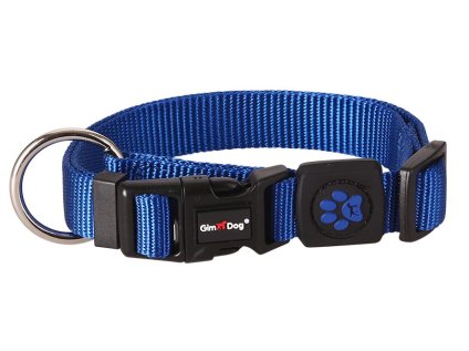 Obojok Gimborn O-Ring Nylon 2,5x46-66cm modrý