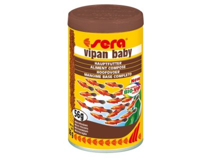 Sera rastové krmivo pre malé ryby Vipan Baby 100ml NATURE