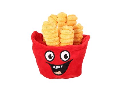 Huhubamboo Plyšová hračka Hranolky 15,24cm