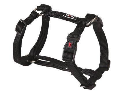 Postroj Gimborn Nylon H 2,0x50-70cm cerny