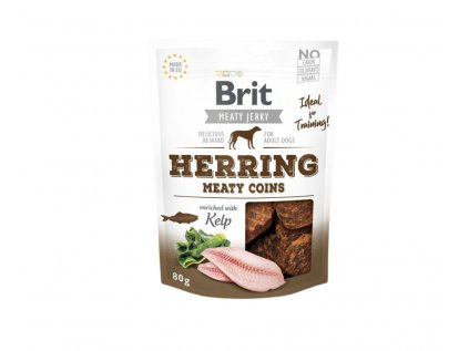 Brit Jerky Herring Meaty Coins 80 g