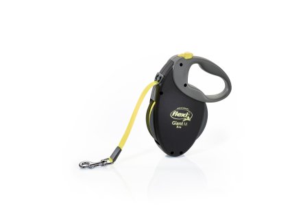 flexi Giant M páska 8m/25 kg černá/neon