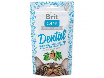 Brit Care Cat Snack Dental 50 g