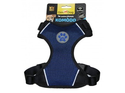 Postroj Gimborn Komodo L 63- 80cm modrý