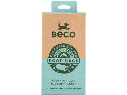 BecoBags EKO sáčky Peppermint 18 roliek po 15ks