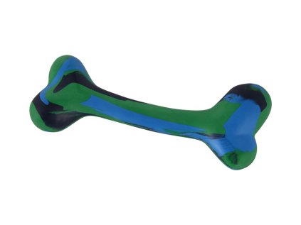 Huhubamboo Rubber kosť modrá 17,78 cm