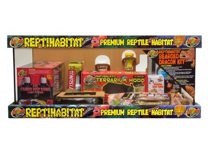 Zoomed terarijní set ReptiHabitat pre agamy 76x30x30cm