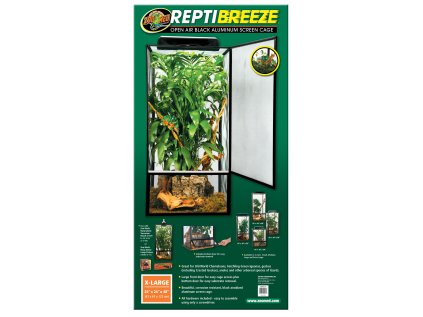 Zoomed terárium ReptiBreeze Alum Screen Cage 61x61x122cm